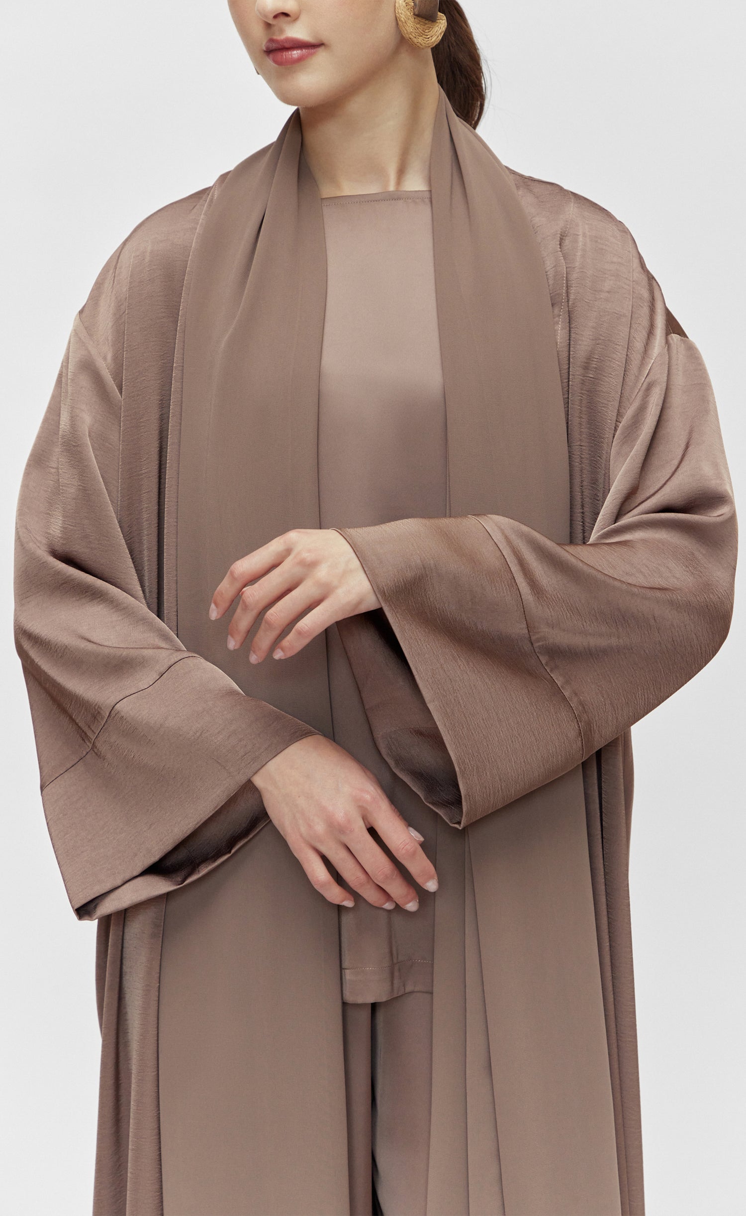 Essential Abaya - Coffee