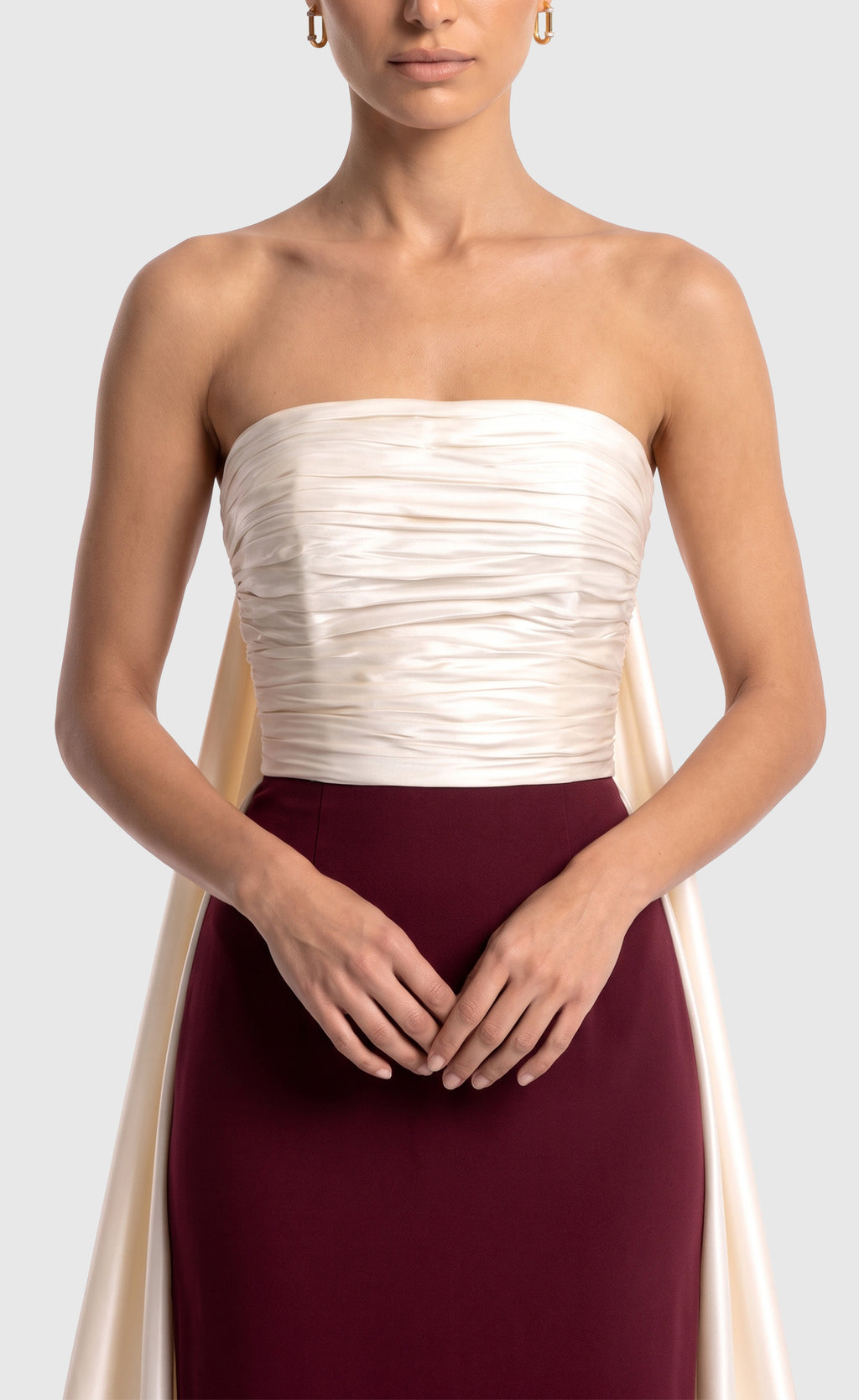 White & Maroon
