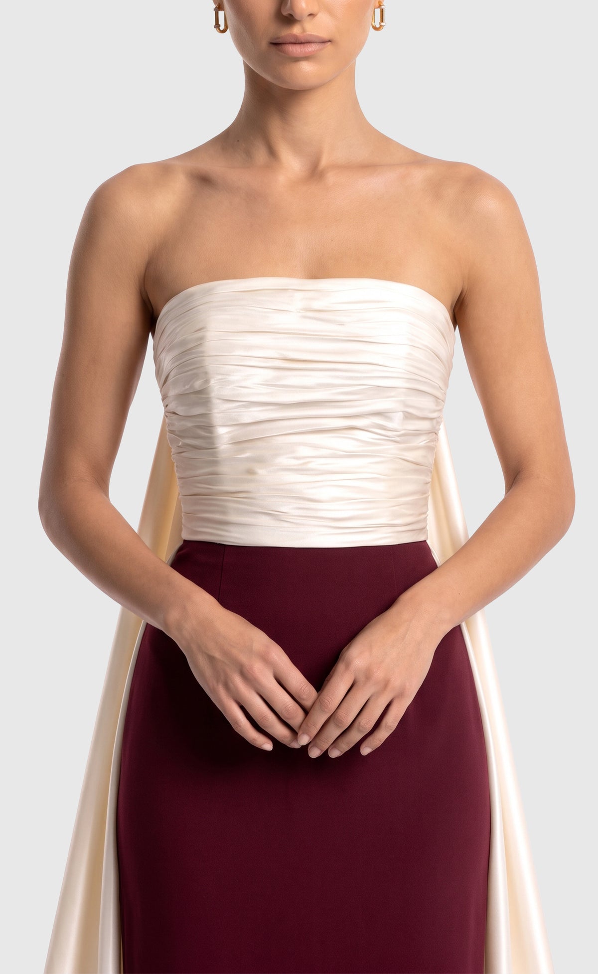 White & Maroon
