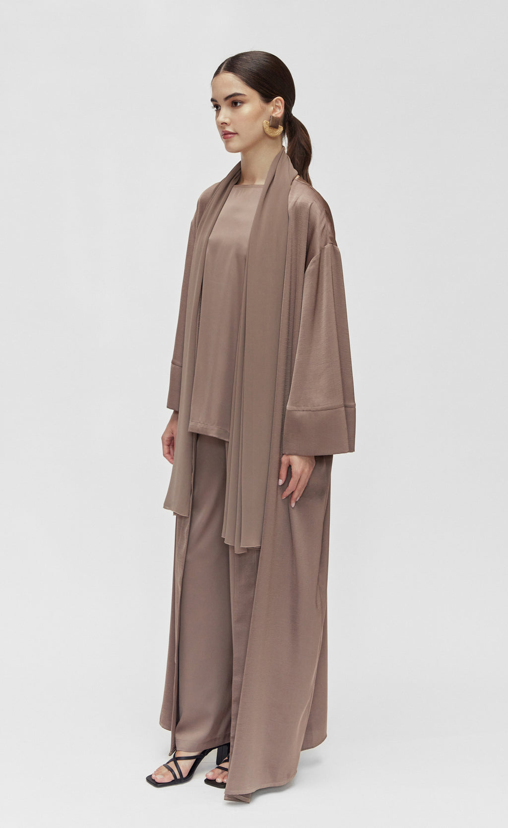 Essential Abaya - Coffee
