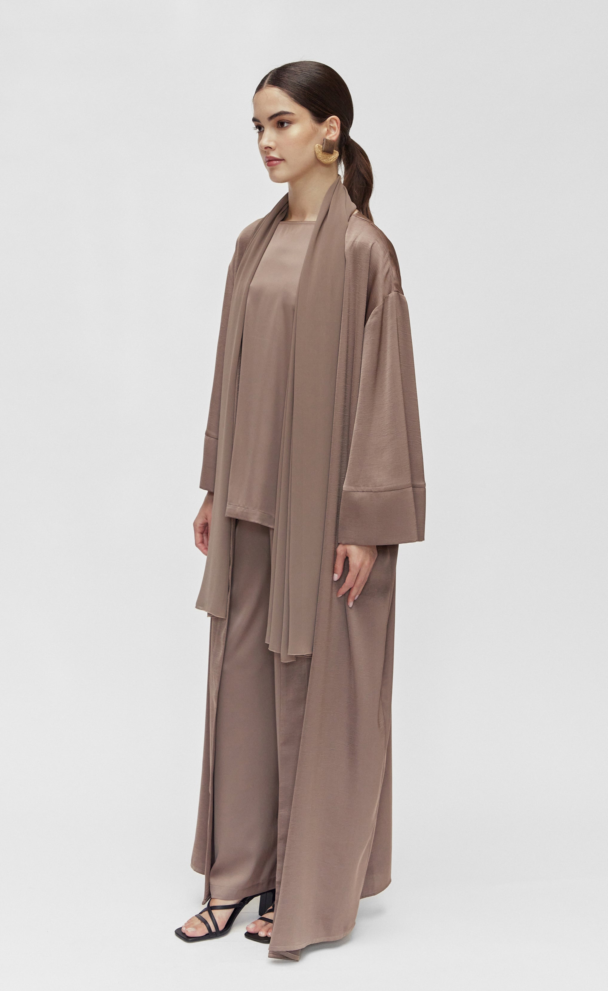 Essential Abaya - Coffee