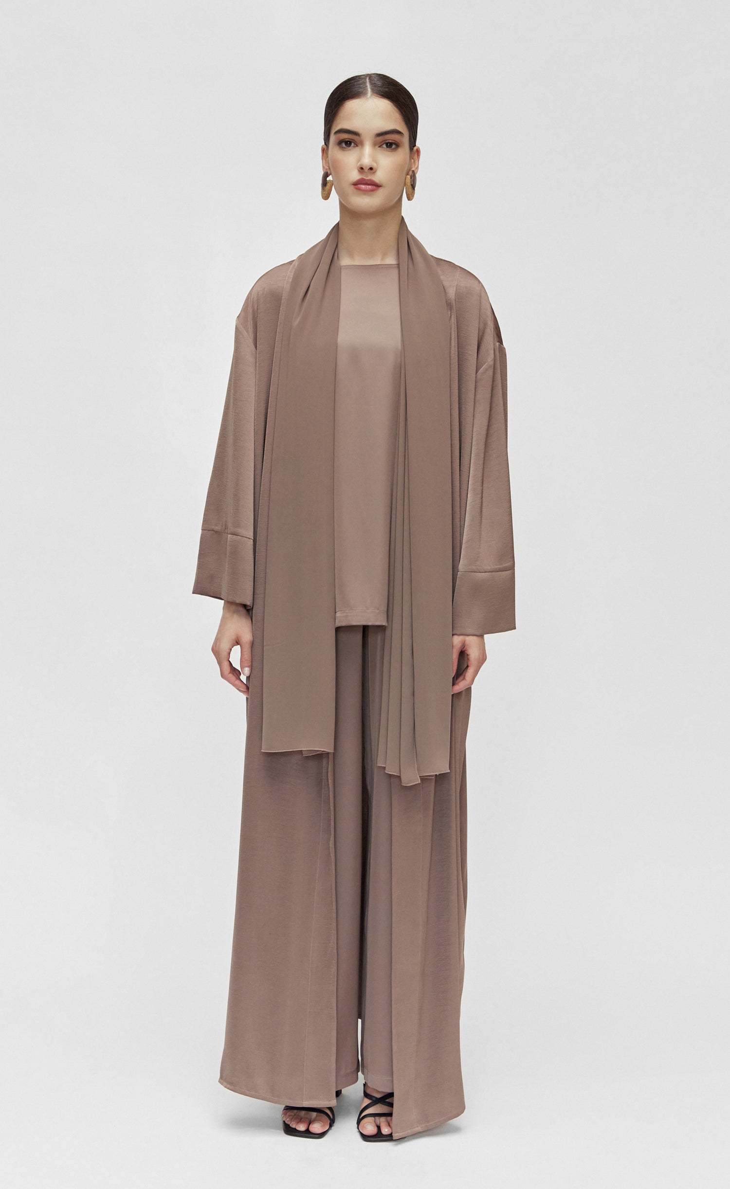 Essential Abaya - Coffee