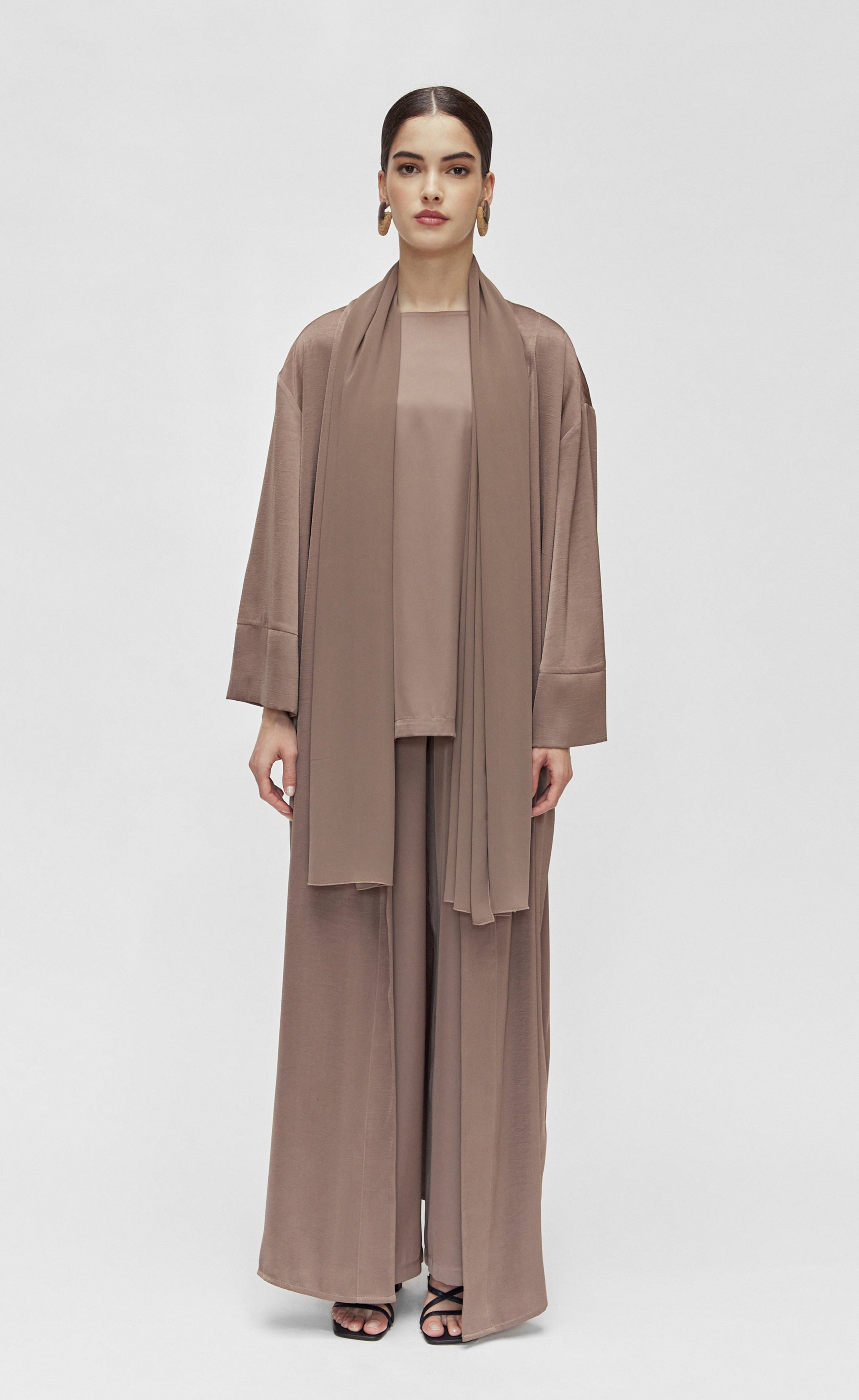 Essential Abaya - Coffee